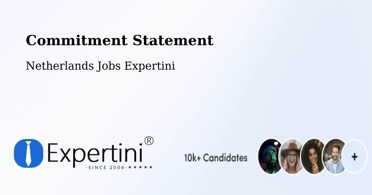 Corporate Commitment – De Rijp - Netherlands Jobs Expertini