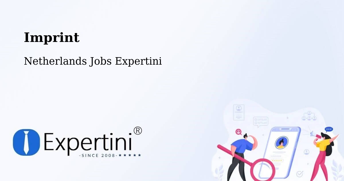 Imprint – De Rijp - Netherlands Jobs Expertini